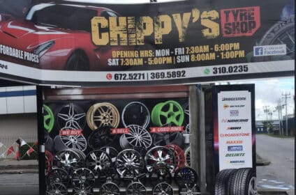 chippy's tyre shop